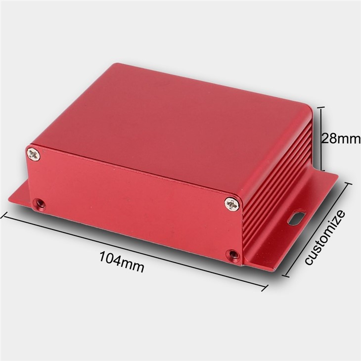 อลูมิเนียม Extrusion Enclosure สำหรับการใช้ PCB