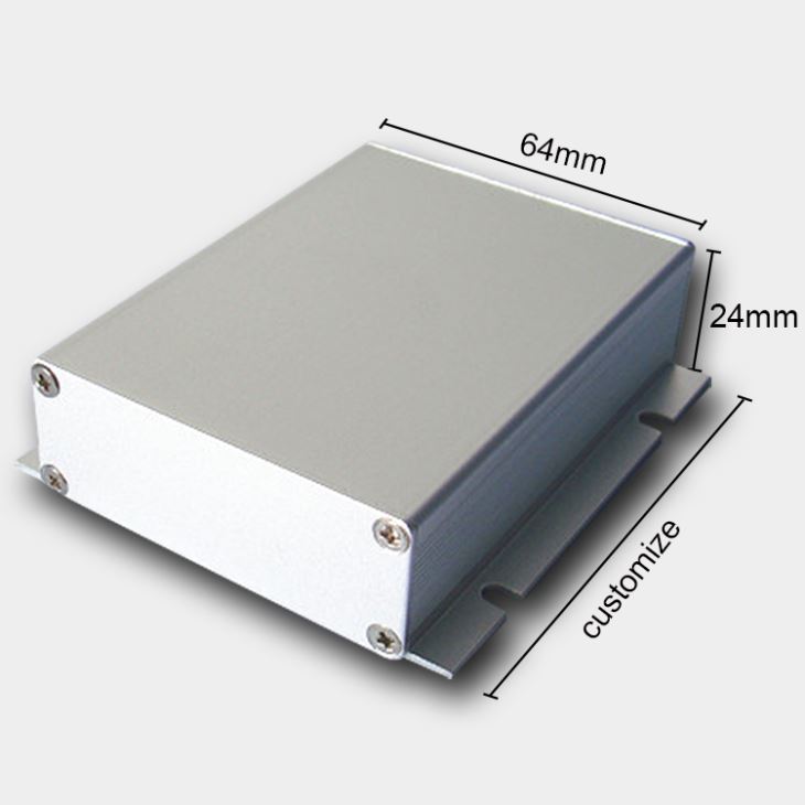 Anodized Aluminium Extrusion Enclosure สำหรับอิเล็กทรอนิกส์